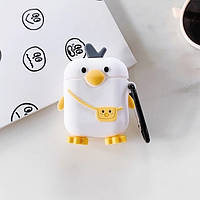 Чохол для навушників AirPods 1/2 Case 3D Chicky (White)