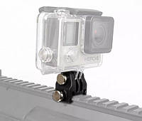 Крепление для экшн-камеры GoPro на планке пикатини Picatinny rail.Крепление на АК