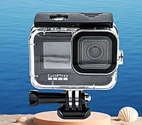 Аквабокс для экшн-камеры GoPro Hero 9/10/11 подводный защитный бокс,кейс, чехол