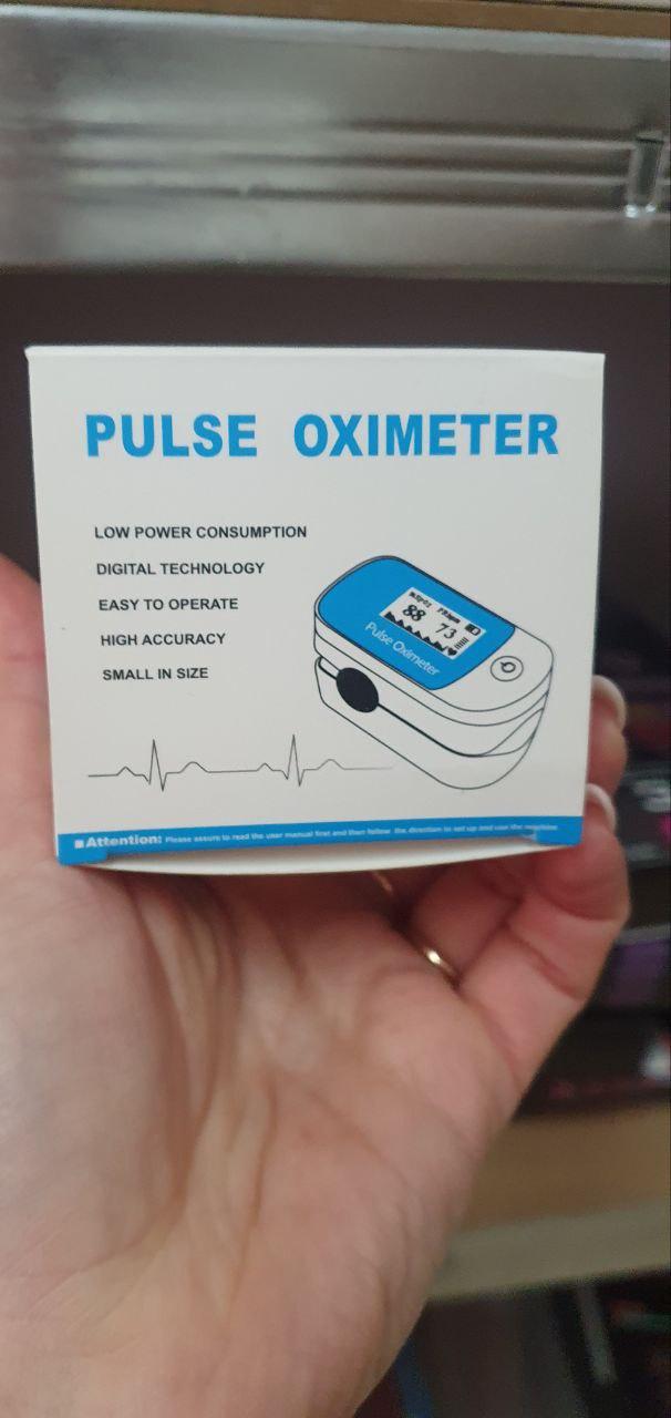 Пульсометр оксиметр на палец пульсоксиметр для измерения кислорода Fingertip pulse oximeter портативный STS - фото 10 - id-p2177733844