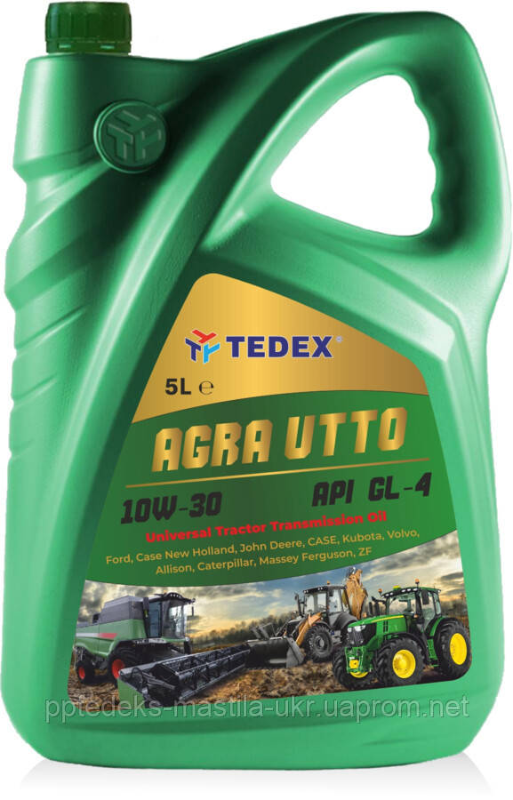 Олива гідравлічно-трансмісійна олива Tedex AGRO UTTO Premium 10W30 (20л)