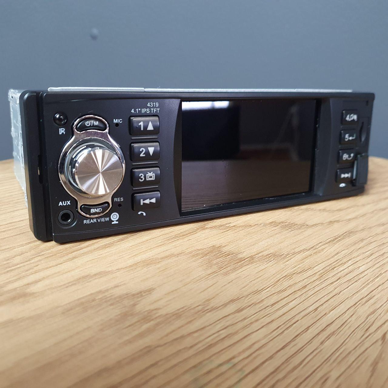 Автомагнитола с экраном в машину Pioneer 1DIN магнитола AUX с флешкой usb, Bluetooth FM радио и SD картой STS - фото 1 - id-p2177733879