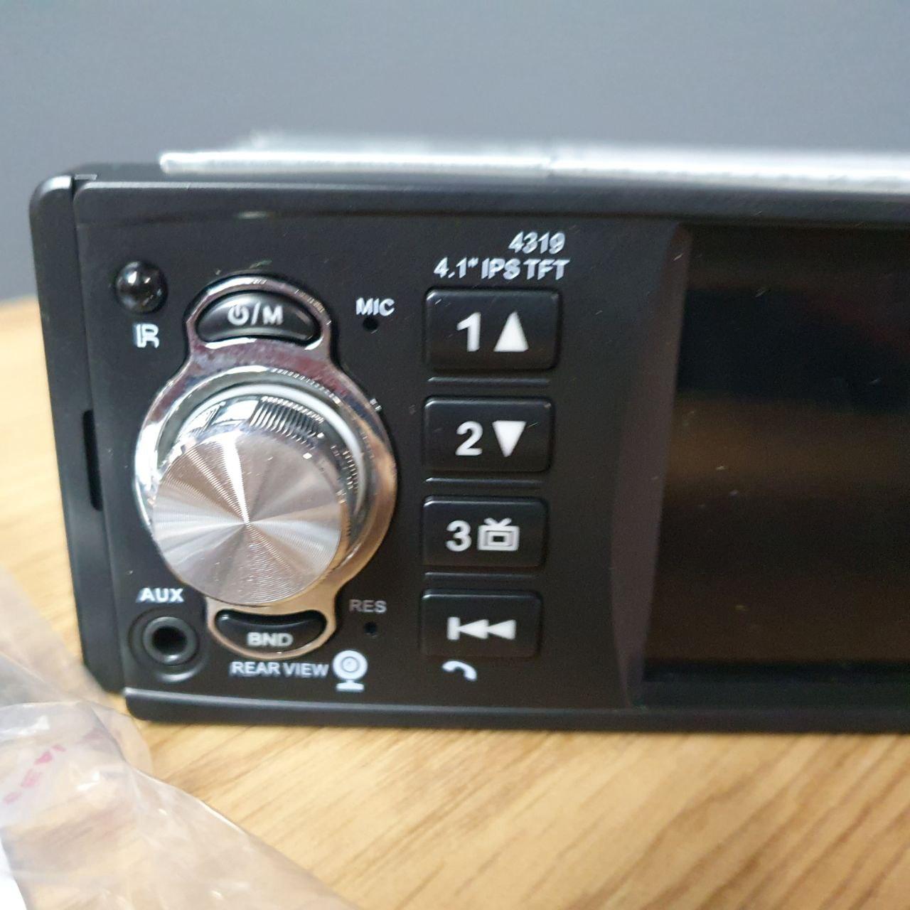 Автомагнитола с экраном в машину Pioneer 1DIN магнитола AUX с флешкой usb, Bluetooth FM радио и SD картой STS - фото 3 - id-p2177733879