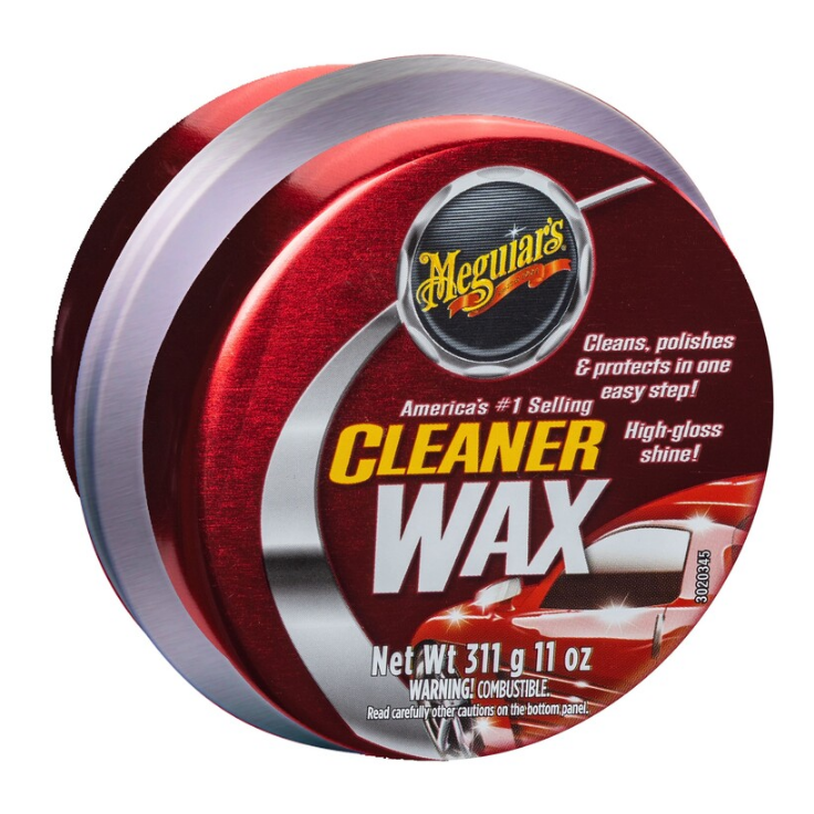 Очищающий твердый воск Meguiar's A1214 Cleaner Wax Paste, 311 г - фото 1 - id-p2177739158