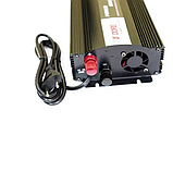 Перетворювач інвертор 12v 220v 1300w 5 core Перетворювачі напруги для дому Car electric converter, фото 4