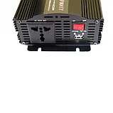 Перетворювач інвертор 12v 220v 1300w 5 core Перетворювачі напруги для дому Car electric converter, фото 5