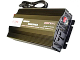 Перетворювач інвертор 12v 220v 1300w 5 core Перетворювачі напруги для дому Car electric converter, фото 6