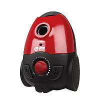 Красный пылесос с мешком для пыли VOX бытовой электрический пылесос 1600 Вт с регулировкой мощности SL123R STS