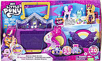 Игровой набор Hasbro My Little Pony Музыкальный центр Music Mane Melody караоке, спа салон, бумбокс Пип Петалс