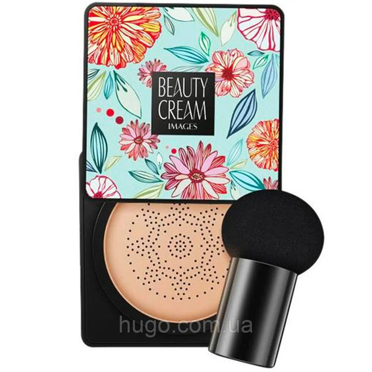 Кушон Images Moisture Beauty Cream Concealer, 20мл, колір Натуральний + спонжик / Тонуючий крем для обличчя