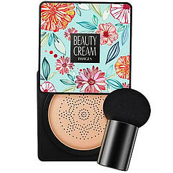 Кушон для обличчя + спонж Images Moisture Beauty Cream Concealer 01, Натуральний / Тональний крем для обличчя