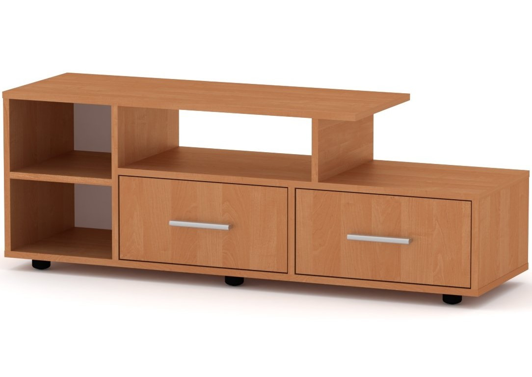 Тумба під ТВ Вінниця вільха Компаніт (120х35х43 см), фото 1