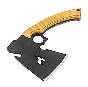 Сокира туристична з суцільнометалевою ручкою 570 грам (загальна вага) (Talan-DV)