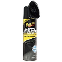 Пенный очиститель с щеткой для карпета и ковров Meguiar's G191419 Carpet & Upholstery Cleaner, 539 г