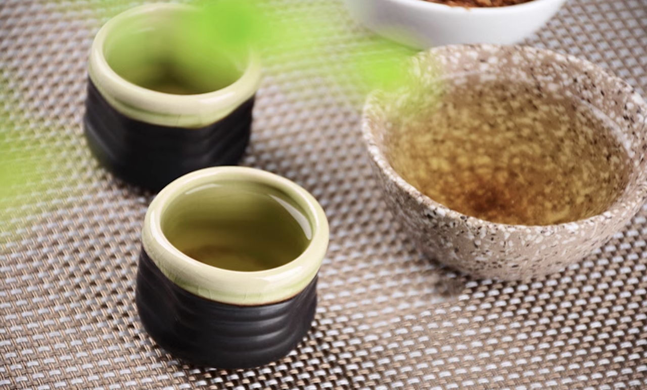 Гречишный китайский чай Ку Цяо белый 250 грамм, чай из гречихи в стеклянной банке - фото 3 - id-p1209622546