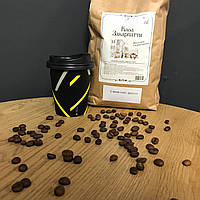 Кофе натуральный заварной Голубой Дракон зерновой кофе 1 кг средней прожарки микс зерен арабика и робуста STS