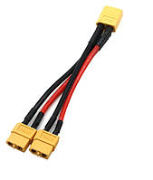 XT60 паралельний з'єднувач 2 мама - 1 тато