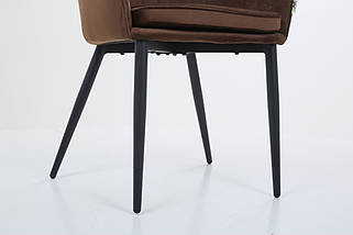 Крісло Paula-C вельвет шоколад TM AMF, фото 5