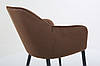 Крісло Paula-C вельвет шоколад TM AMF, фото 6