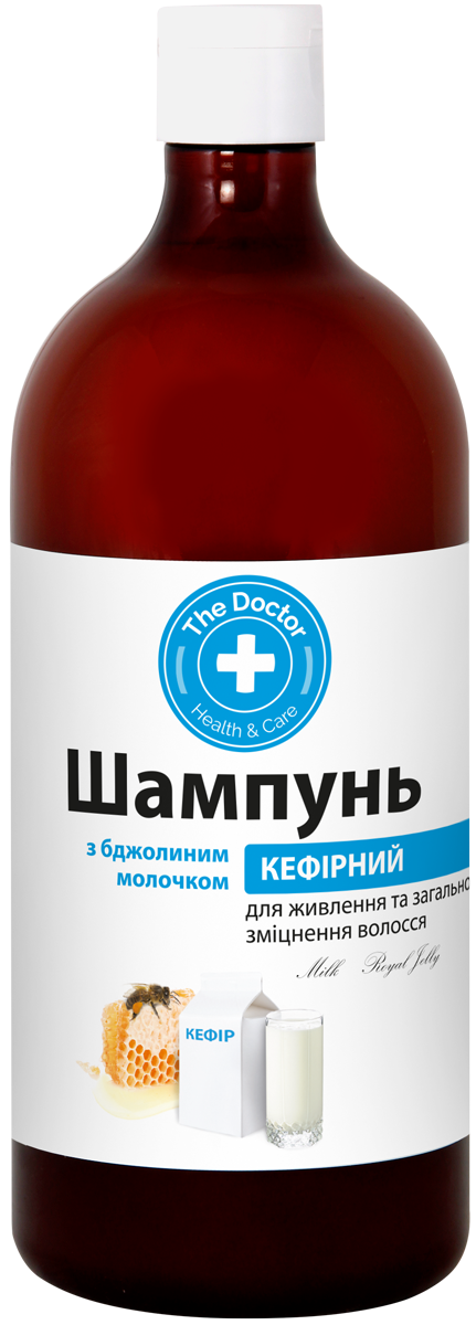 Шампунь Кефірний з бджолиним молочком живлення The Doctor Health&Care