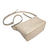 Сумка жіноча "Лілу" натуральна шкіра, бежева флотар, фото 3
