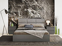 Комплект мебели в спальную комнату, спальный комплект кровать + тумбы Лайт 1 Эверест