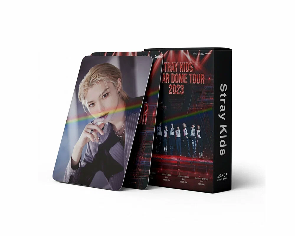 Ломо Карти Lomo Card China Stray Kids / SKZ Стрей Кідс голографічні СС C SK 12