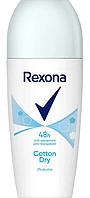 Дезодорант-ролик жіночий Rexona "Легкість бавовни" (50мл.)