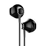 Навушники дротові — Baseus H06 Encok пластикові амбушури чорні, фото 2