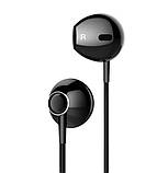 Навушники дротові — Baseus H06 Encok пластикові амбушури чорні, фото 3