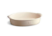 Форма для запекания Emile Henry Ovenware овальная 35х22 см Бежевая