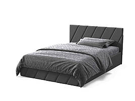 Ліжко двоспальне з підйомним механізмом 160х200 Palermo Viorina-Deko ЛДСП/велюр (каркас із ламелями)