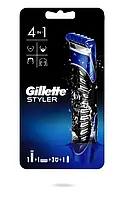 Бритва-стайлер Gillette Fusion5 ProGlide Styler с 1 сменным картриджем ProGlide Power + 3 насадки