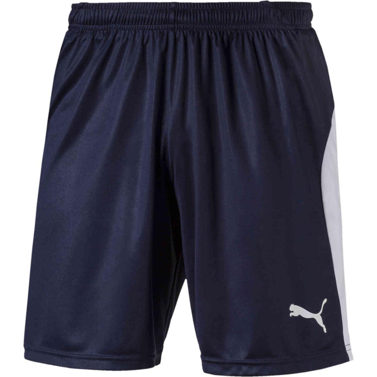 Шорти спортивні чоловічі Puma Liga Short 703431 06 (темно-синій, без підкладки, без кишень, бренд пума)