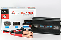 Автоперетворювач ac/dc 1000w (Рабочевий 300 W) power inverter Інвертор перетворювач напруги від 24в 220в