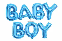 Набір повітряних куль (фольговані) "Baby boy"