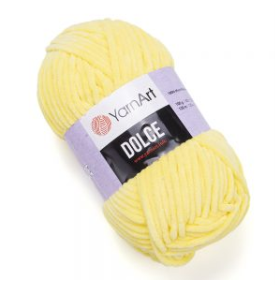 Нитки пряжа для в'язання велюрова плюшева DOLCE YarnArt Дольче Ярнарт№ 851