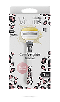 Станок для бритья женский (Бритва) Venus Olay Comfortglide Coconut Special Edition с 1 сменным картриджем