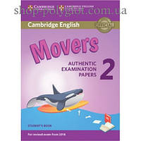 Тести з англійської мови Cambridge English movers 2 for Revised Exam from 2018 student's Book