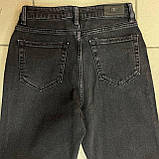 Джинси Zeo МОМ жіночі стрейч вільні 24 темно-сірі, фото 7