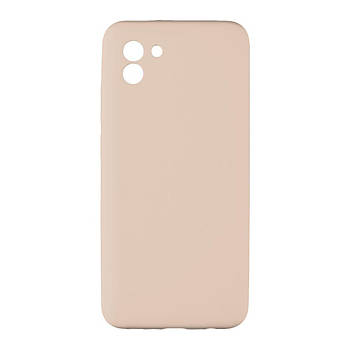 Чохол Full Case with frame для Samsung A03 4G Рожевийпісок