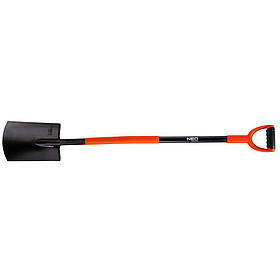 Neo Tools Лопата штикова пряма, ручка металева D-подібна, 125 см, 2.12кг