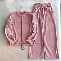 Дитячий міський прогулянковий костюм зі штанами палаццо