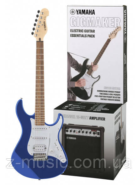 Електрогітара YAMAHA GIGMAKER EG112 GPII (METALLIC BLUE), фото 1