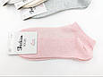 Жіночі короткі в сітку шкарпетки Luxe Luxe Fashion socks, літні в рубчик однотонні, розмір 36-40, 12 пар/уп. асорті, фото 2
