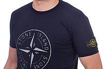 Футболка чоловіча Stone Island 24-Y-249706 темно-синя, фото 6