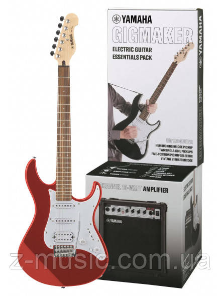 Електрогітара YAMAHA GIGMAKER EG112 GPII (METALLIC RED), фото 1