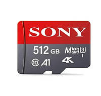 Карта памяти SONY microSD 512GB с адаптером