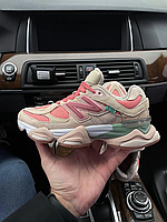 Женские кроссовки New Balance 9060 Penny Cookie Pink, Нью баланс 9060 розовые коралловые