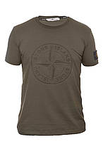 Футболка чоловіча Stone Island 24-Y-249706 хакі